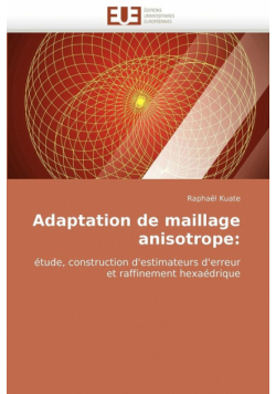 Adaptation de maillage anisotrope
