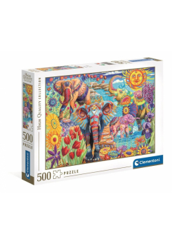 Puzzle 500 HQ Elephants' Carnival 35572