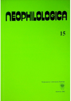 Neophilologica 15