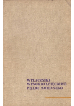 Wyłączniki wysokonapięciowe prądu zmiennego