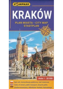 Plan miasta - Kraków 1:20 000