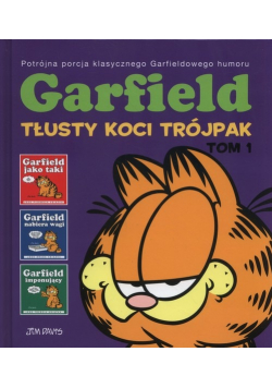 Garfield Tłusty koci trójpak NOWA