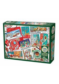 Puzzle 1000 Kartki świąteczne G3
