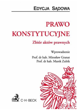 Prawo konstytucyjne Zbiór aktów prawnych