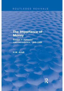 The Importance of Money