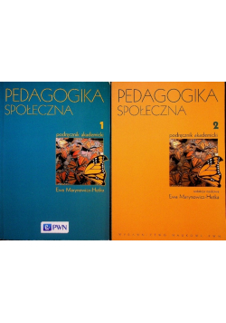 Pedagogika Społeczna Tom 1 i 2