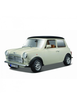 Mini Cooper 1969 Beige-Black 1:18 BBURAGO