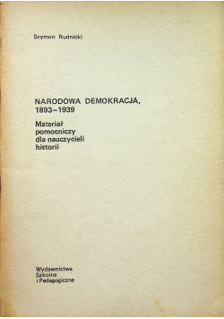 Narodowa Demokracja
