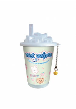 Chusteczki nawilżające w puszce Astra Care Shake Animals 1szt.mix