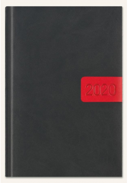 Kalendarz 2020 Książkowy B5 Classic grafit nubuk