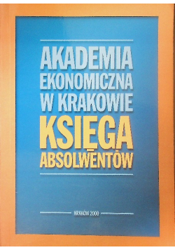 Akademia Ekonomiczna w Krakowie Księga absolwentów