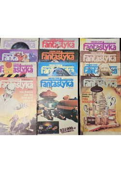 Miesięczniki Fantastyka Nr 1 do 12 / 89
