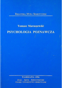 Psychologia poznawcza