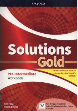 Solutions Gold Pre-Intermediate Workbook