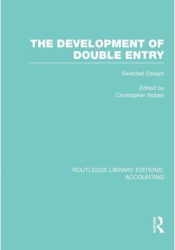The Development of Double Entry (RLE Accounting)