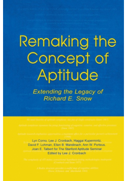 Remaking the Concept of Aptitude