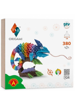 Origami 3D Kameleon