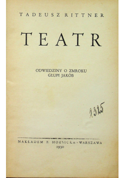 Rittner Teatr 1930r