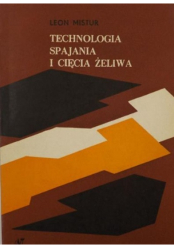 Technologia spajania i cięcia żeliwa