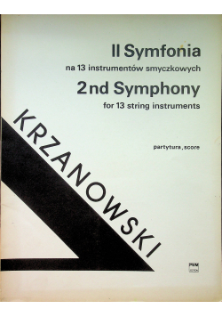 II Symfonia na 13 instrumentów smyczkowych