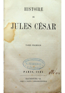 Histoire De Jules Cesar 1865 r