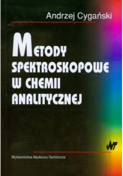 Metody spektroskopowe w chemii analitycznej