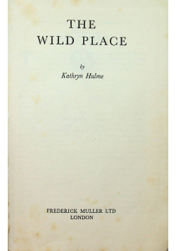 The Wild Place