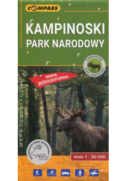 Kampinoski Park Narodowy mapa turystyczna 1:50 000
