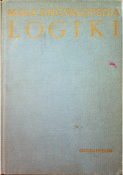 Mała encyklopedia logiki