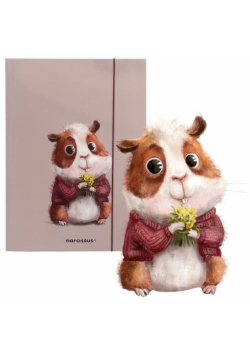 Teczka A4 na gumkę CUTE Chomik