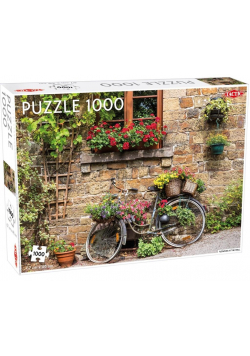 Puzzle 1000 Flowers at the wall