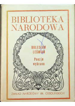 Leśmian Poezje wybrane