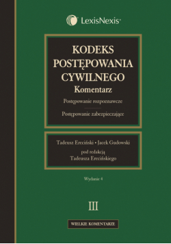 Kodeks postępowania cywilnego Komentarz t.3