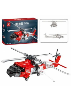 Klocki konstrukcyjne helikopter ratunkowy 1137el
