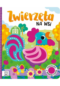 Zwierzęta na wsi. Książeczka z miękkim filcem