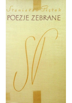 Piętak Poezje zebrane