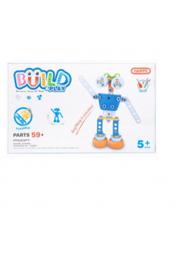 Klocki konstrukcyjne 59el robot