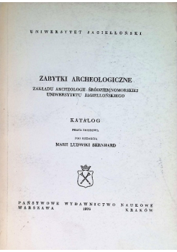 Zabytki archeologiczne zakładu archeologii śródziemnomorskiej Uniwersytetu Jagiellońskiego