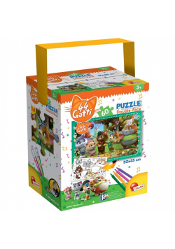 Puzzle z rączką 24 44 Koty 4