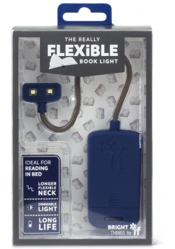 Flexible Book Light - lampka do książki - niebieska