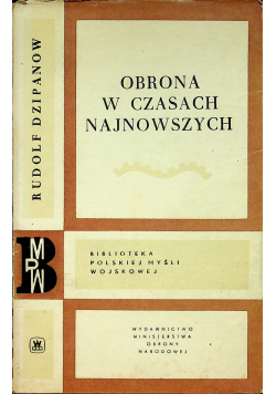 Obrona w czasach najnowszych
