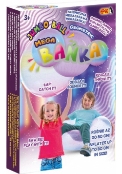 Mega Bańka - Geometric tęczowa 4