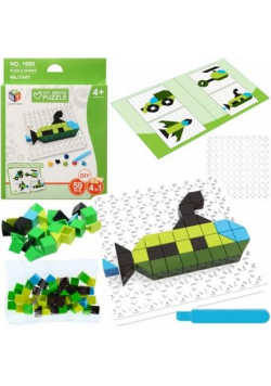 Puzzle DIY mozaika pojazdów militarnych 59el