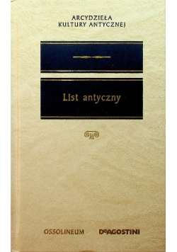 List antyczny
