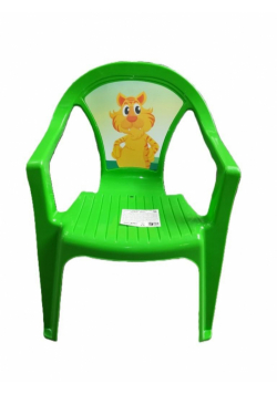 Krzesełko plastikowe seledyn