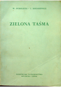 Zielona taśma