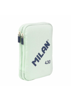 Piórnik 2 poz. z wyposaż. 430 1918 zielony MILAN