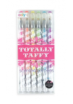 Długopisy żelowe pachnące Totally taffy 6 kolorów