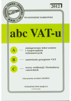 Abc Vat-U 2012