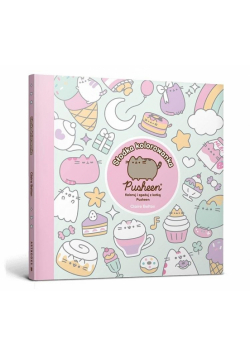 Pusheen. Słodka kolorowanka. Koloruj i zgaduj z kotką Pusheen